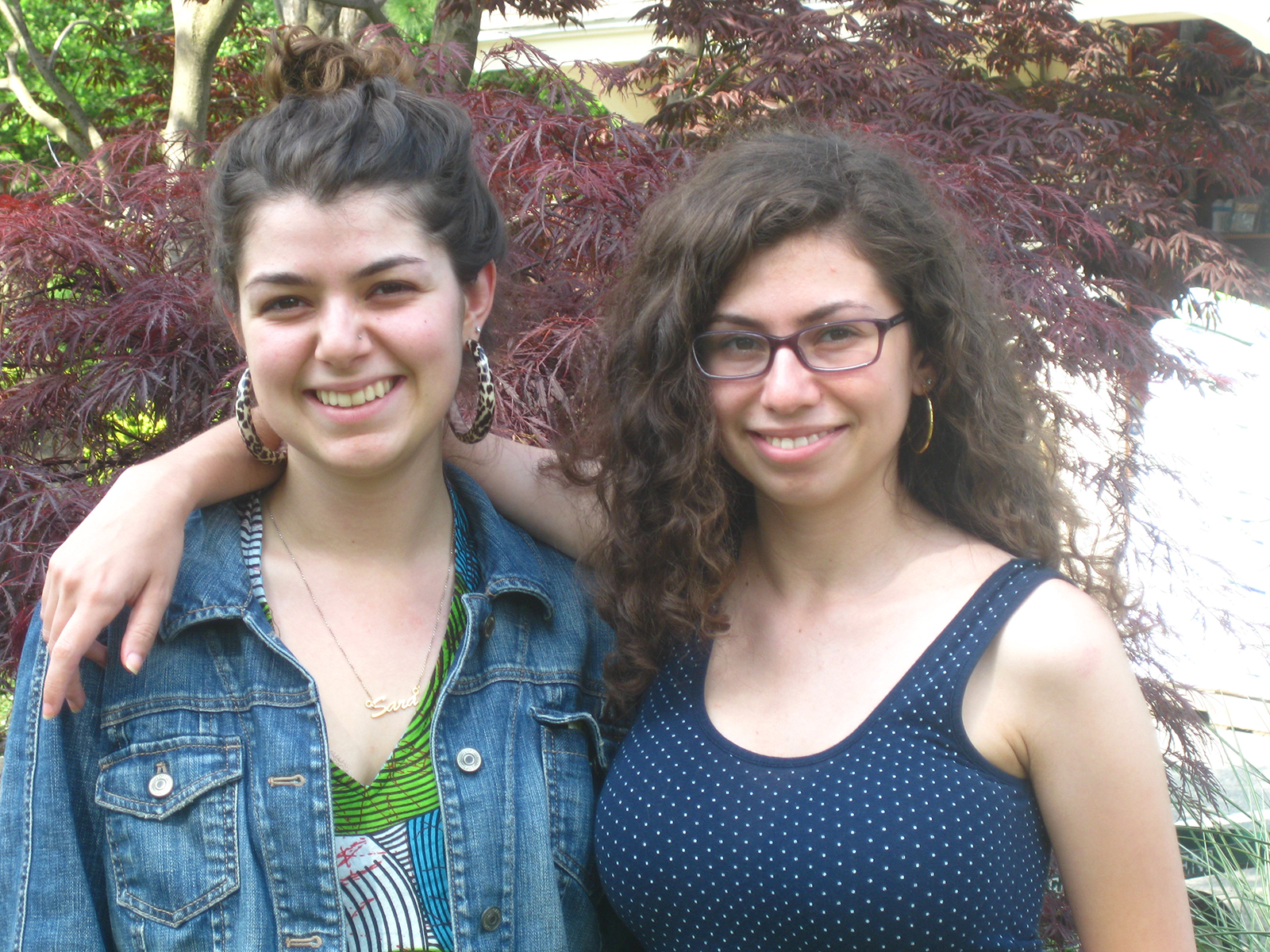 Emalie and Sara